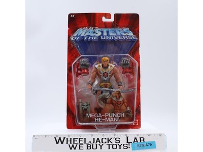 Mega-Punch He-Man 200X Masters Of The Universe 2003 Mattel Figure NEW SEALED