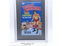 Tito Santana Original Poster 12x7.5 1985 WWF LJN Wrestling Vintage