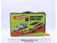 24 Car Collector's Race Case W/Tray Hot Wheels 1969 Mattel Vintage Storage Case