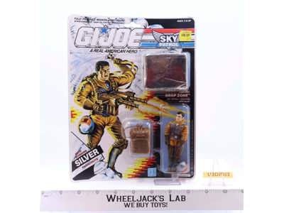 Drop Zone GI Joe Sky Patrol 1990 Hasbro Vintage Action Figure NEW MOSC SEALED