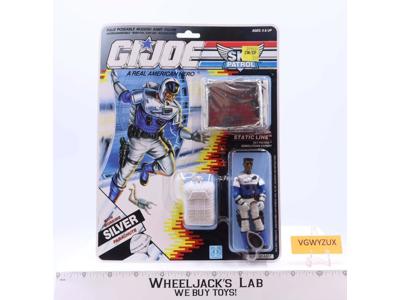 Static Line GI Joe Sky Patrol 1990 Hasbro Vintage Action Figure NEW MOSC SEALED