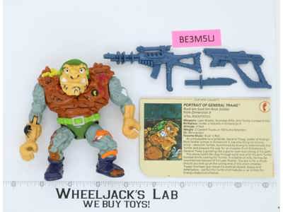 General Traag 100% Complete Teenage Mutant Ninja Turtles TMNT Playmates 1989