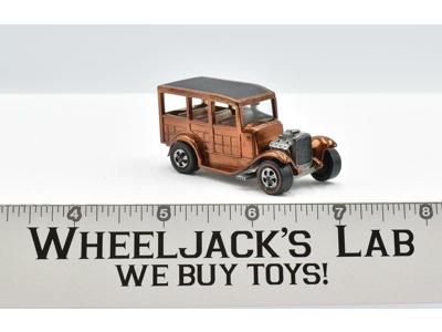 Classic 31 Ford Woody Copper Restored 1968 Redline Hot Wheels Mattel Vintage RL