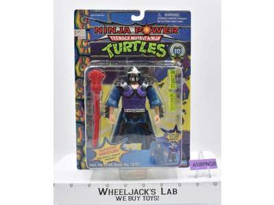 Mutatin' Shredder Teenage Mutant Ninja Turtle Ninja Power TMNT Playmates MOSC