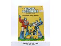 G1 Transformers Bumblebee to the Rescue! Coloring Book 1984 Vintage Hasbro