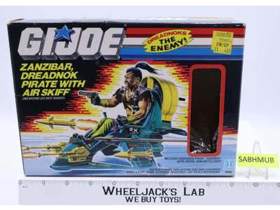 Dreadnok Air Skiff 100% Complete W/Box GI Joe 1987 Vintage Action Figure Vehicle