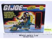 Dreadnok Air Skiff 100% Complete W/Box GI Joe 1987 Vintage Action Figure Vehicle