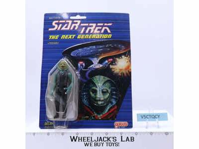Selay Star Trek The Next Generation Galoob 1988 Vintage Action Figure NEW MOSC