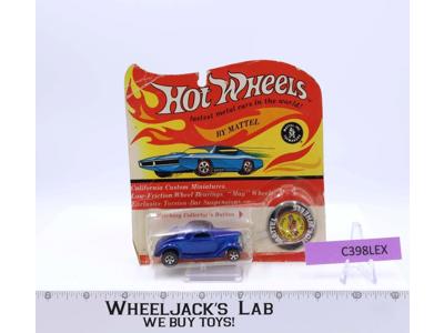 Dark Blue Classic 36 Ford Coupe Hot Wheels 1969 Mattel NEW MOC