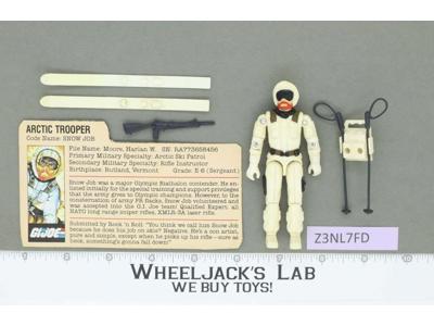 Snow Job V1 100% Complete G.I. Joe 1983 Hasbro Vintage Action Figure