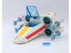 Luke's X-Wing Fighter Star Wars 2004 Playskool Action Figure Vehicle
