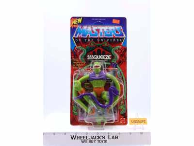 Sssqueeze Masters of the Universe MOTU 1986 Mattel MOSC SEALED NEW Action