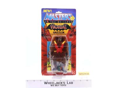 Grizzlor DARK SKIN He-Man Masters of the Universe MOTU 1984 Mattel MOSC SEALED
