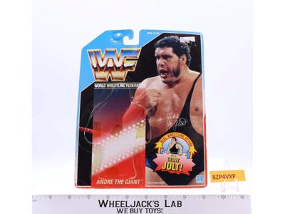 Andre the Giant WWF Cardback 1990 Hasbro Vintage Action Figure