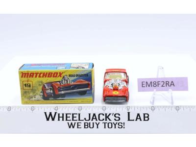 Road Dragster No 19 Lesney Superfast Matchbox 1973 W/Box England Vintage