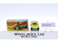 Baja Buggy No 13 Lesney Superfast Matchbox 1973 W/Box England Vintage