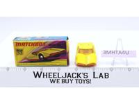 Datsun 126X No 33 Lesney Superfast Matchbox 1973 W/Box England Vintage