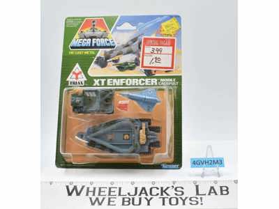 Army XT Enforcer W/Mobile Catapult 1989 TRIAX Mega Force MOSC NEW Action Figure