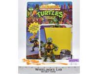Sword Slicin' Leonardo W/Cardback 100% Complete TMNT 1990 Playmates Vintage