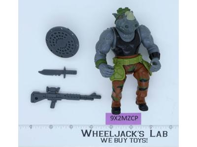 Rocksteady SOFT HEAD 100% Complete Teenage Mutant Ninja Turtles TMNT 1988