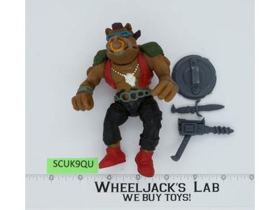Bebop HARD HEAD 100% Complete Teenage Mutant Ninja Turtles TMNT 1988 Playmates