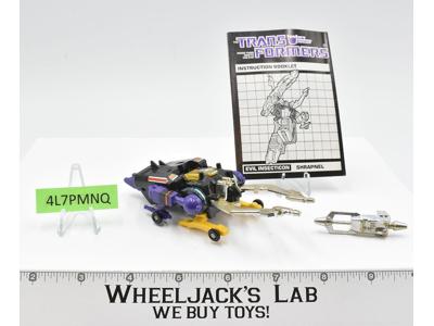 Shrapnel 100% Complete 1985 Vintage Hasbro G1 Transformers Action Figure