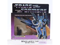 Dirge Complete W/BOX & INSERT 1985 Hasbro G1 Transformers NM UNUSED STICKERS