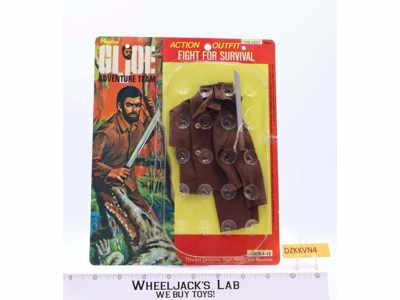 Fight For Survival Action Outfit GI Joe Adventure Team 1972 Hasbro NEW MOC