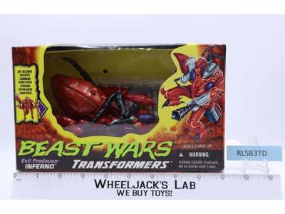 Inferno 100% Complete W/Box Transformers Beast Wars 1997 Hasbro Action Figure