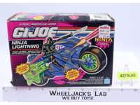 Ninja Lightning Motorcycle GI Joe Ninja Force 1992 Hasbro NEW MISB SEALED