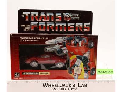 Sideswipe NICE BOX & FIGURE 1985 Vintage Hasbro G1 Transformers Action Figure