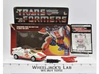 Red Alert 100% Complete Boxed 1985 Vintage Hasbro Action Figure G1 Transformers
