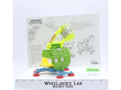 Retro Catapult 100% Complete TMNT 1989 Playmates Action Figure Vehicle Vintage