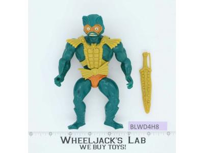 Mer-Man 100% Complete He-Man Masters Of The Universe MOTU Mattel 1984
