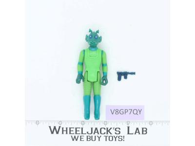 Greedo 100% Complete Star Wars 1978 Vintage Kenner Action Figure NO REPRO