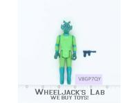 Greedo 100% Complete Star Wars 1978 Vintage Kenner Action Figure NO REPRO