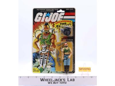 Dreadnok Ripper GI Joe 1984 Hasbro Vintage Action Figure NEW MOSC SEALED