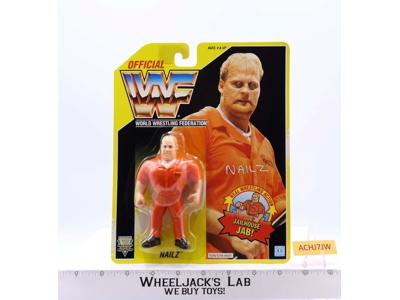Nailz Jailhouse Jab WWF Wrestling 1993 Hasbro Vintage Action NEW MOSC SEALED