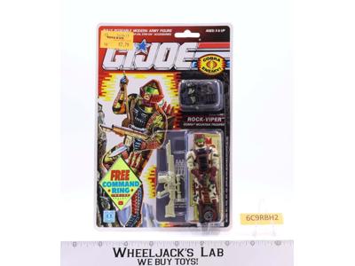 Rock Viper GI Joe 1989 Hasbro Vintage Action Figure NEW MOC