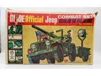 Official Jeep Combat Set GI Joe 1965 Hasbro Action Figure Vehicle