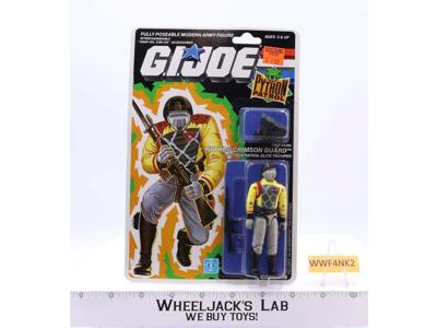 Python Crimson Guard GI Joe Python Patrol 1988 Hasbro Figure NEW MOSC SEALED