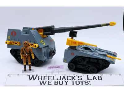 Cobra Maggot W/ Driver 100% Complete G.I. Joe 1987 Hasbro Action Figure Vehicle