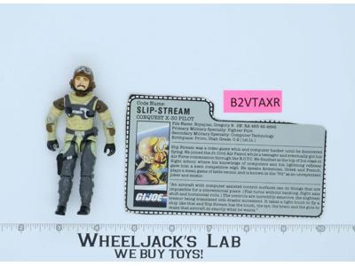 Slip-Stream V1 100% Complete G.I. Joe 1986 Hasbro Vintage Action Figure