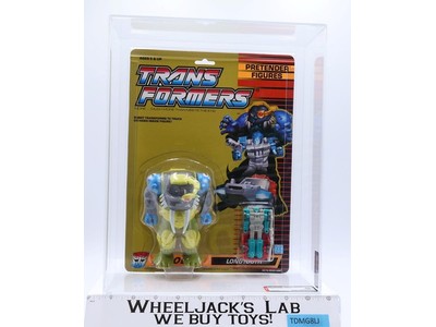 Longtooth Pretender AFA GRADED 80+ 80/85/90 G1 Transformers 1989 Hasbro SEALED