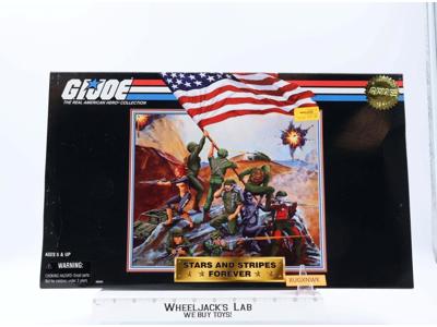 Stars and Stripes Forever GI Joe 1997 Hasbro Action Figure Set NEW MISB SEALED