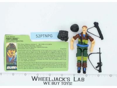Footloose V2 Sgt. Slaughter's Marauders Complete G.I. Joe 1989 Hasbro Vintage