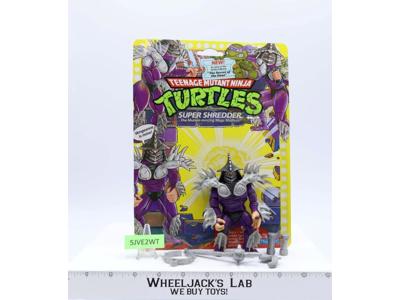 Super Shredder W/Card 100% Complete Teenage Mutant Ninja Turtle 1991 Playmates