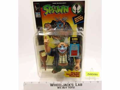 Clown Violator Monster Head Series 1 1994 Spawn Action Figure Todd Toys NEW MOC