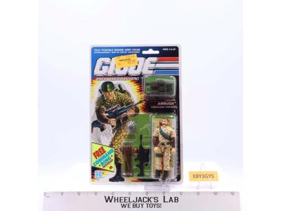 Ambush GI Joe 1989 Hasbro Vintage Action Figure NEW MOC