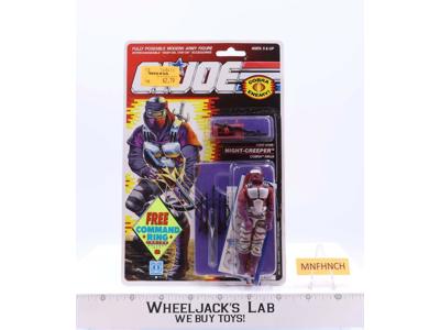 Night Creeper GI Joe 1990 Hasbro Vintage Action Figure NEW MOC
